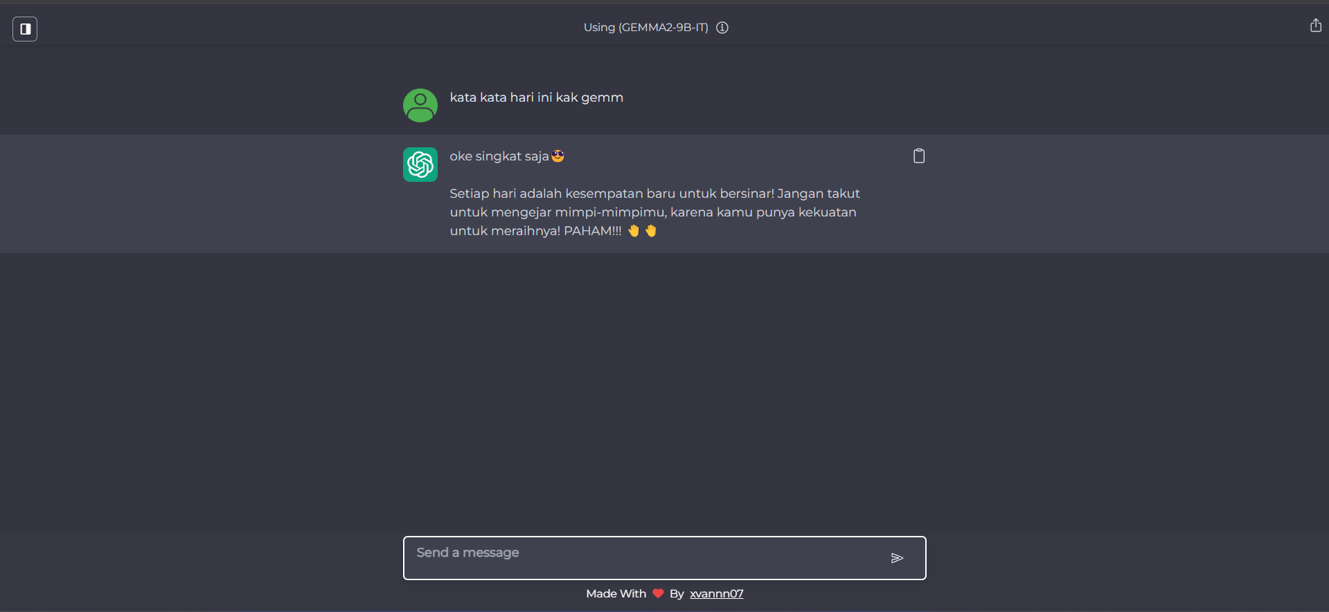 Chat AI Website